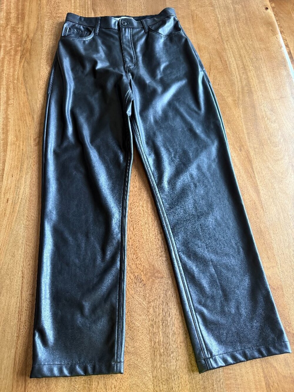 Abercrombie & Fitch Curve Love 90s Straight Ultra High Rise | Black| Size 30/10